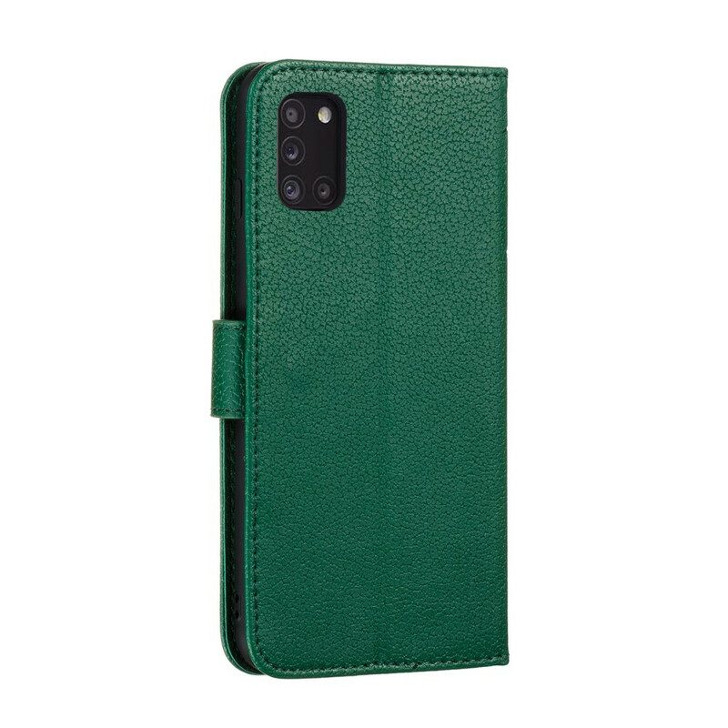 Folio-fodral För Samsung Galaxy A31 Faux Leather Lev Din Dröm