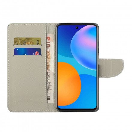 Folio-fodral För Samsung Galaxy A32 4G Behåll Lugnet Och Gnistra