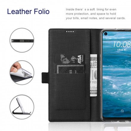 Folio-fodral För Samsung Galaxy A32 5G Läderfodral Vili Dmx Strukturerad