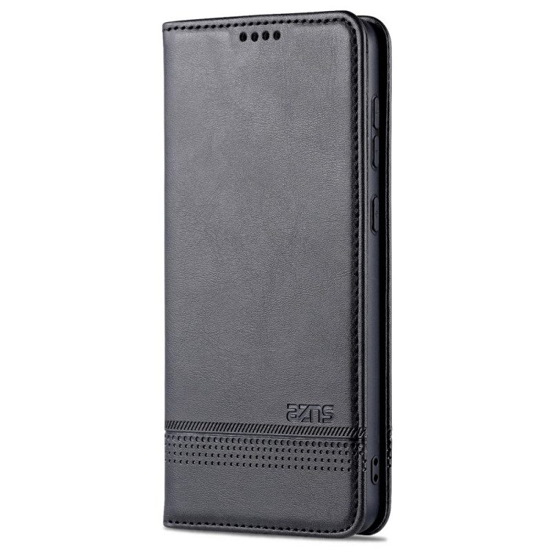 Folio-fodral För Samsung Galaxy A33 5G Läderfodral Azns Konstläder