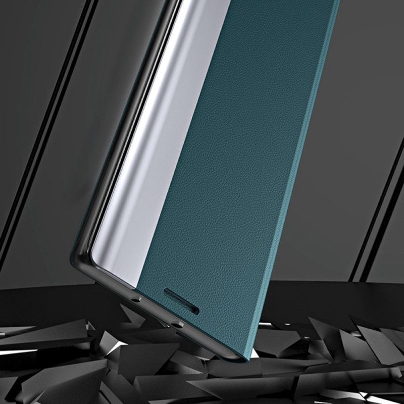 Folio-fodral För Samsung Galaxy A33 5G Läderfodral Faux Läder Ny Design