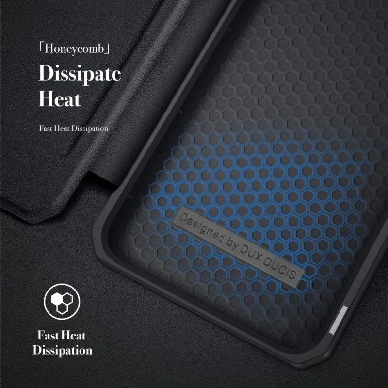Folio-fodral För Samsung Galaxy A33 5G Läderfodral Skin X Series Dux Ducis