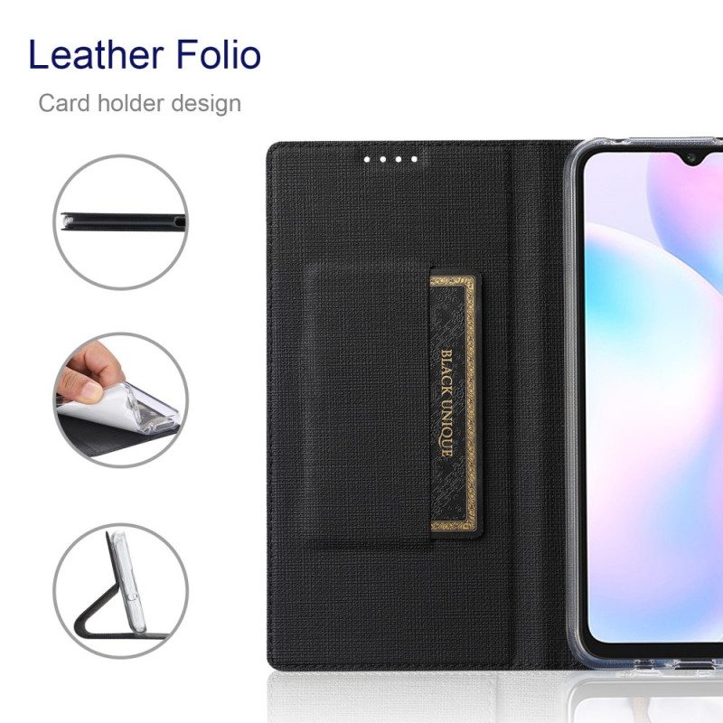 Folio-fodral För Samsung Galaxy A33 5G Läderfodral Textured Vili Dmx-serien