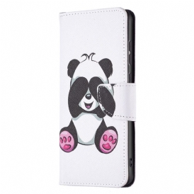 Folio-fodral För Samsung Galaxy A33 5G Panda Kul
