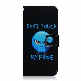 Folio-fodral För Samsung Galaxy A41 Emoji-telefon