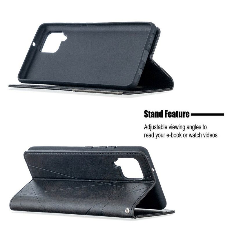 Folio-fodral För Samsung Galaxy A42 5G Läderfodral Artiststil