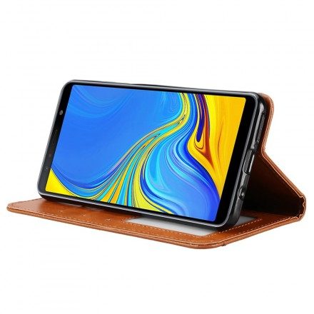 Folio-fodral För Samsung Galaxy A50 Läderfodral Korthållare I Konstläder