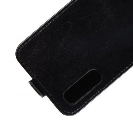 Folio-fodral För Samsung Galaxy A50 Läderfodral Vikbar Lädereffekt
