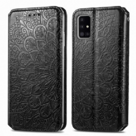 Folio-fodral För Samsung Galaxy A51 Läderfodral Mandalas