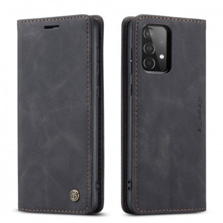 Folio-fodral För Samsung Galaxy A52 4G / A52 5G / A52s 5G Läderfodral Caseme Konstläder