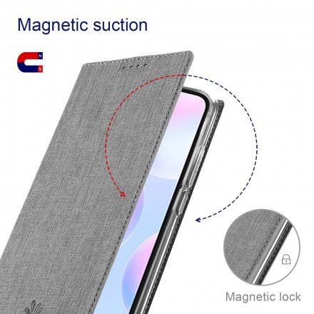 Folio-fodral För Samsung Galaxy A52 4G / A52 5G / A52s 5G Läderfodral Vili Dmx Strukturerad