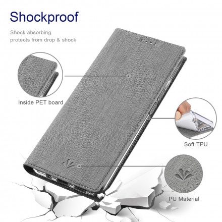 Folio-fodral För Samsung Galaxy A52 4G / A52 5G / A52s 5G Läderfodral Vili Dmx Strukturerad