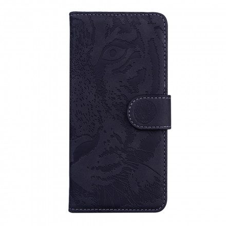 Folio-fodral För Samsung Galaxy A52 4G / A52 5G / A52s 5G Tiger Face Print