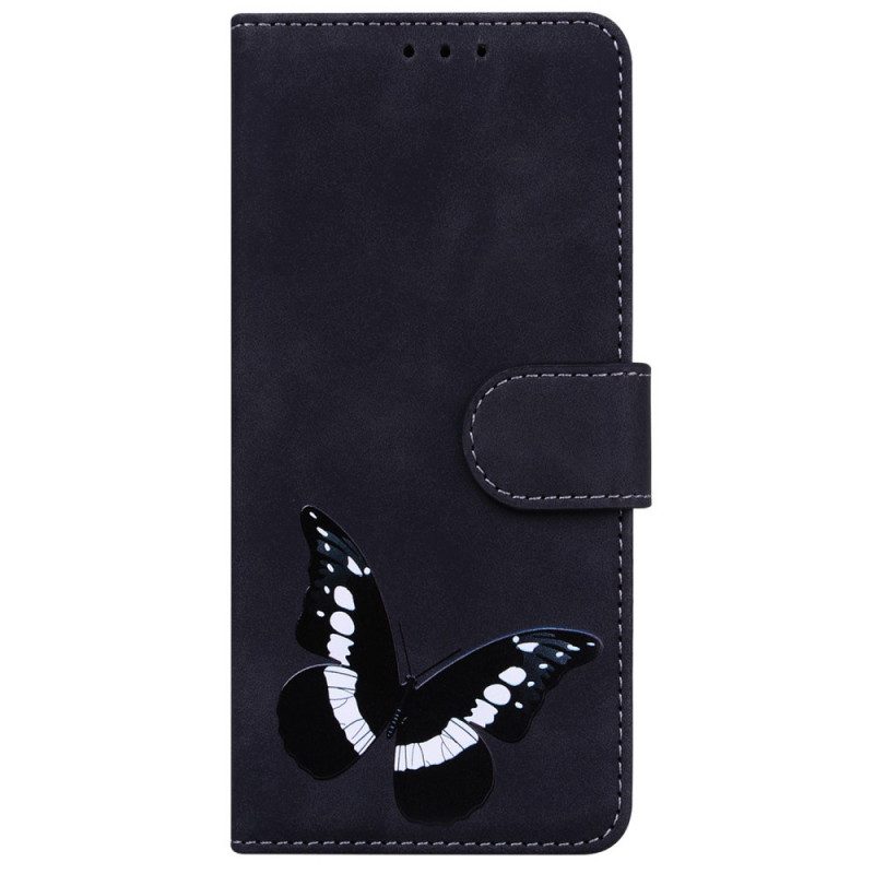Folio-fodral För Samsung Galaxy A53 5G Butterfly Skin-touch