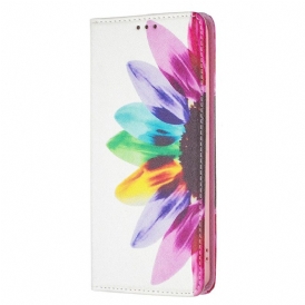 Folio-fodral För Samsung Galaxy A53 5G Läderfodral Akvarellblomma