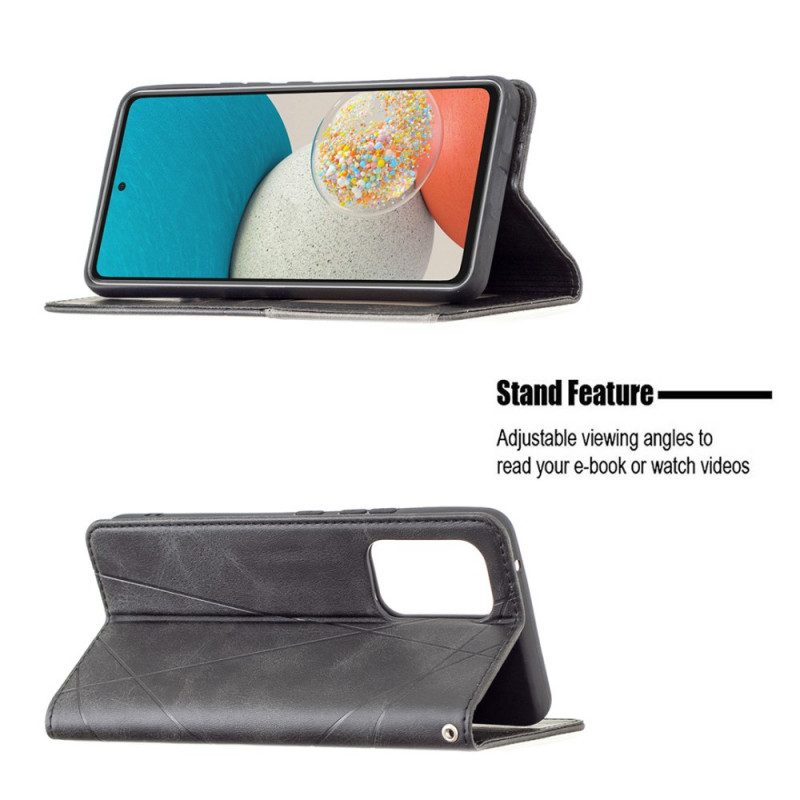 Folio-fodral För Samsung Galaxy A53 5G Läderfodral Artiststil