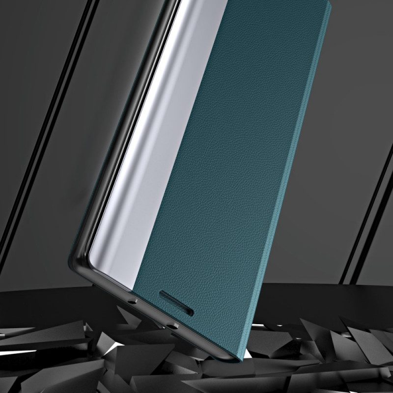 Folio-fodral För Samsung Galaxy A53 5G Läderfodral Faux Läder Ny Design