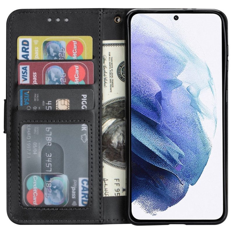 Folio-fodral För Samsung Galaxy A53 5G Plånbok Med Band