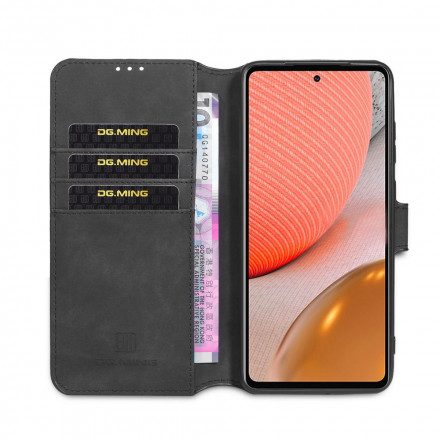 Folio-fodral För Samsung Galaxy A72 4G / 5G Dg.ming Retro