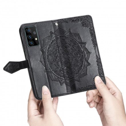 Folio-fodral För Samsung Galaxy A72 4G / 5G Medelålders Mandala