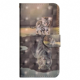 Folio-fodral För Samsung Galaxy A9 Ernest The Tiger