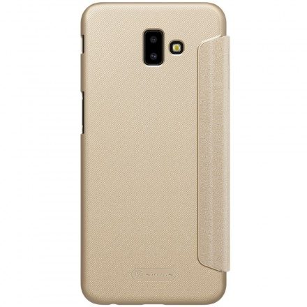 Folio-fodral För Samsung Galaxy J6 Plus Läderfodral Nillkin