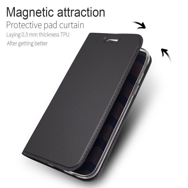 Folio-fodral För Samsung Galaxy J7 2017 Läderfodral Magnetiskt Lås