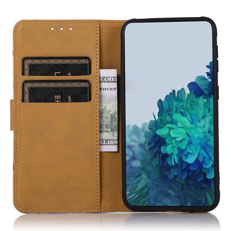 Folio-fodral För Samsung Galaxy M23 5G Blommande Träd