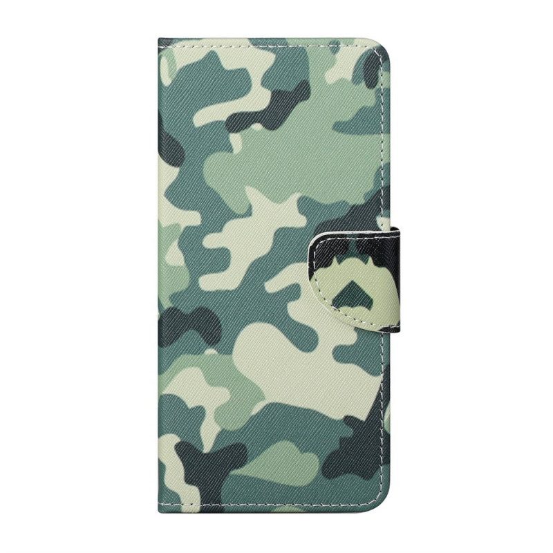 Folio-fodral För Samsung Galaxy M23 5G Kamouflage