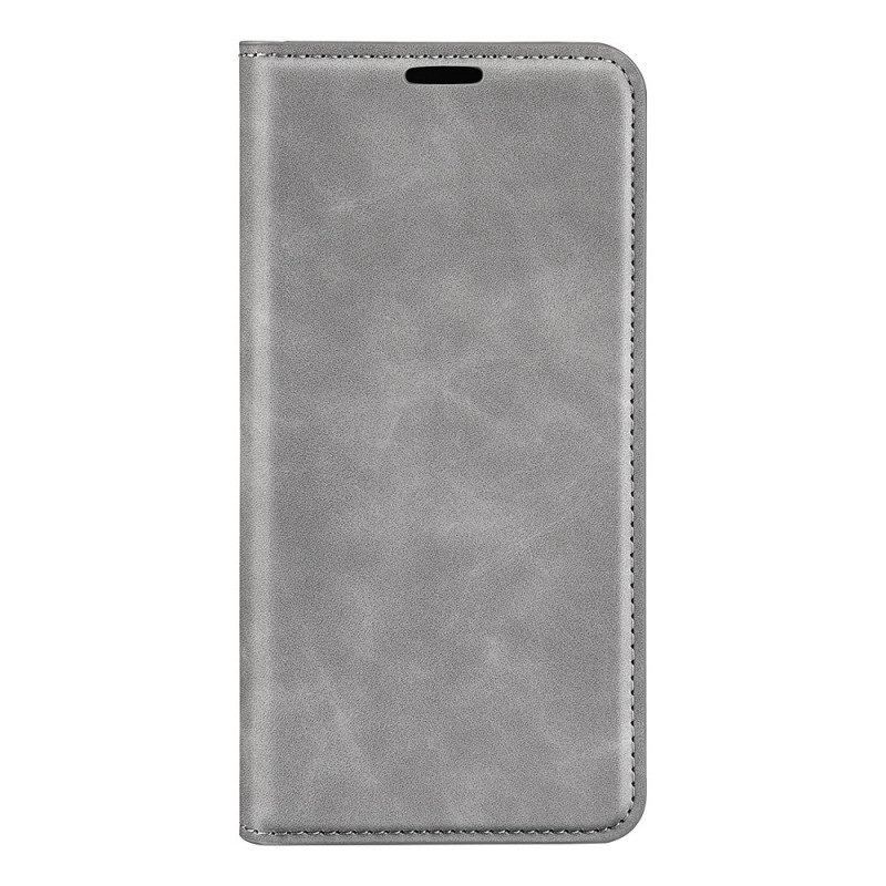 Folio-fodral För Samsung Galaxy M23 5G Läderfodral Skin-touch