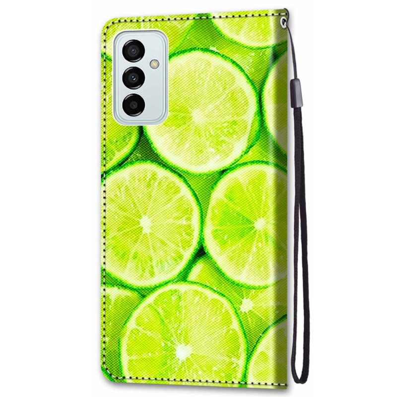 Folio-fodral För Samsung Galaxy M23 5G Limes