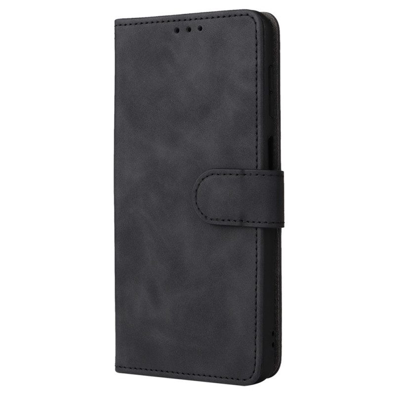 Folio-fodral För Samsung Galaxy M23 5G Med Kedjar Skin-touch-rem