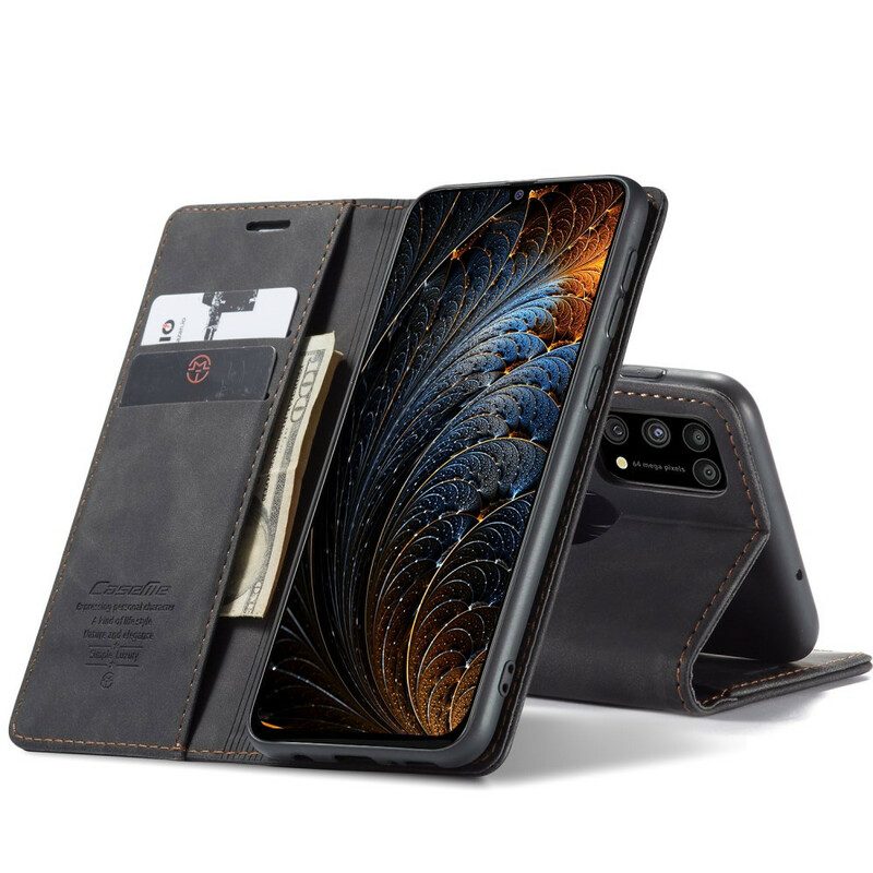 Folio-fodral För Samsung Galaxy M31 Läderfodral Caseme Konstläder