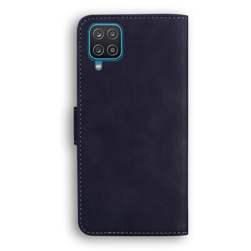 Folio-fodral För Samsung Galaxy M32 Enfärgad Design