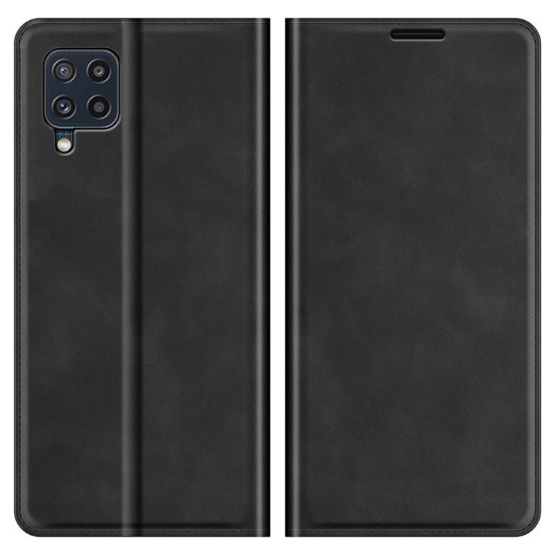 Folio-fodral För Samsung Galaxy M32 Läderfodral Stil Läderdesign