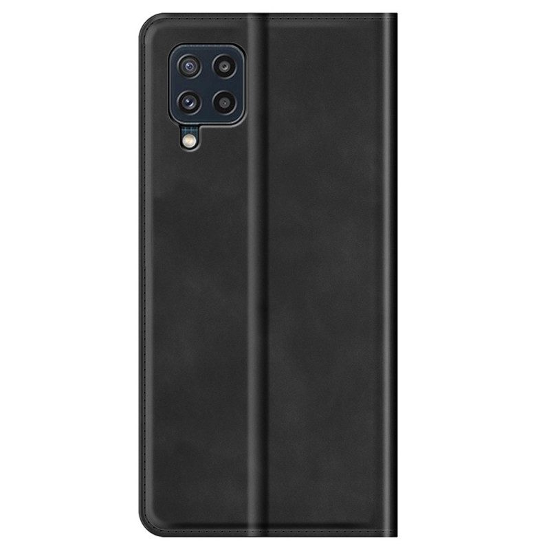 Folio-fodral För Samsung Galaxy M32 Läderfodral Stil Läderdesign