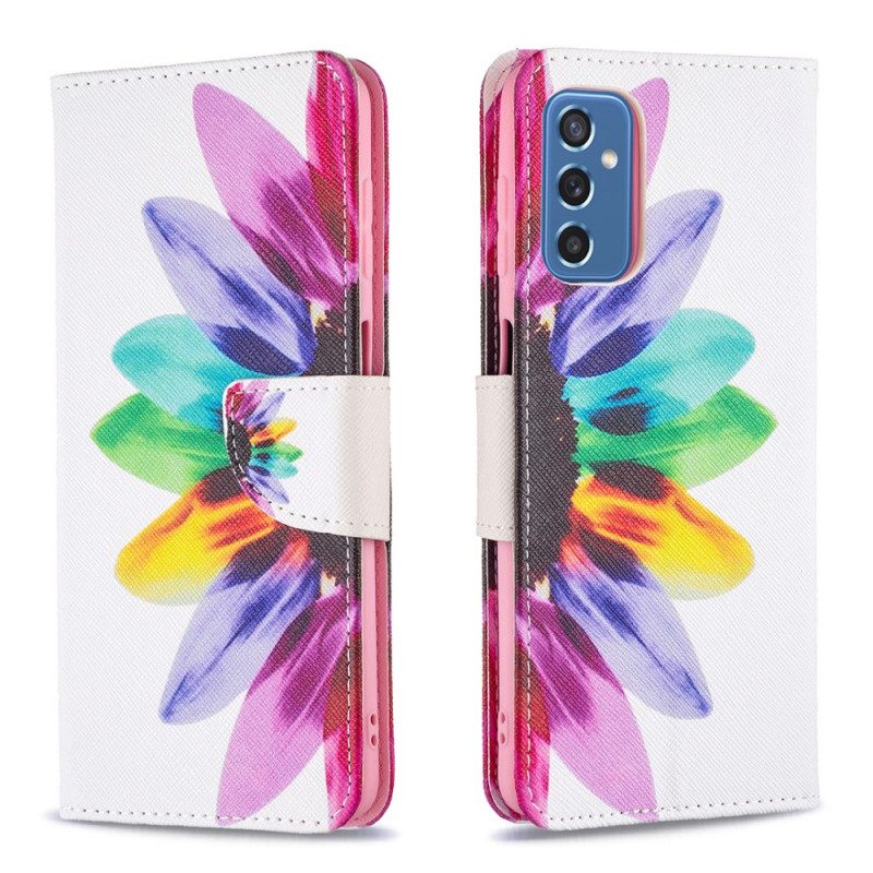 Folio-fodral För Samsung Galaxy M52 5G Blomma