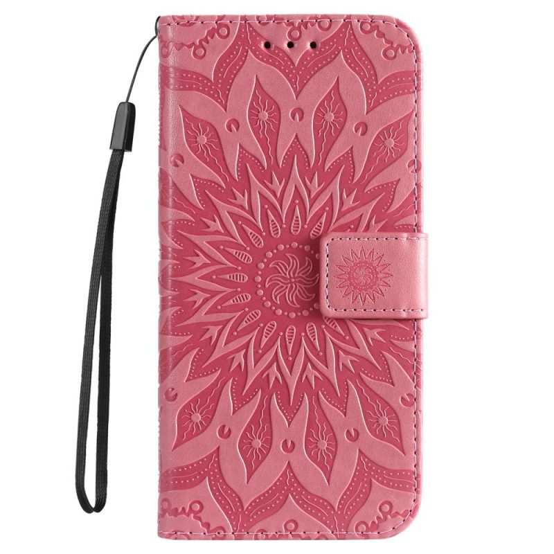 Folio-fodral För Samsung Galaxy M52 5G Orientalisk Mandala