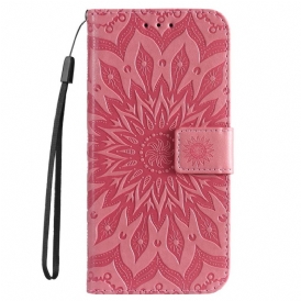 Folio-fodral För Samsung Galaxy M52 5G Orientalisk Mandala