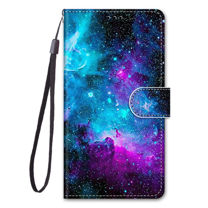 Folio-fodral För Samsung Galaxy M53 5G Kosmisk Himmel