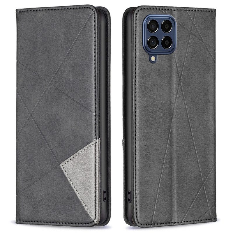 Folio-fodral För Samsung Galaxy M53 5G Läderfodral Artiststil