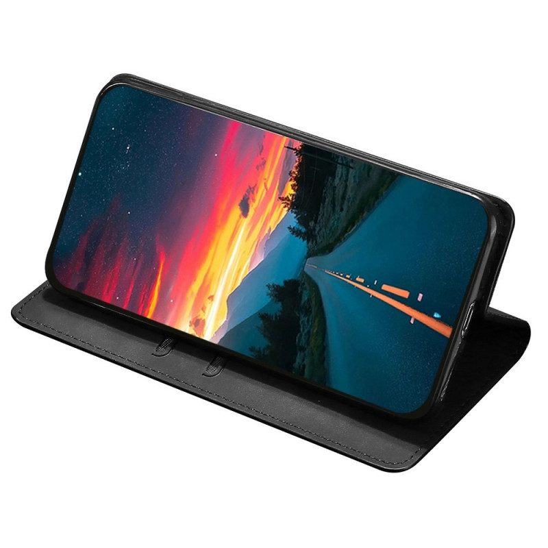 Folio-fodral För Samsung Galaxy M53 5G Läderfodral Elegans