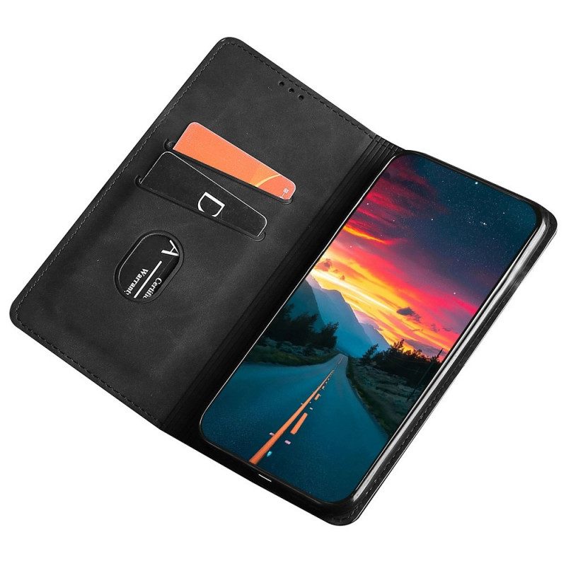 Folio-fodral För Samsung Galaxy M53 5G Läderfodral Elegans