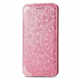 Folio-fodral För Samsung Galaxy M53 5G Läderfodral Mandalas