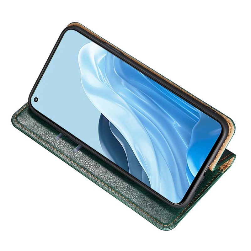 Folio-fodral För Samsung Galaxy M53 5G Läderfodral Retro Konstläder