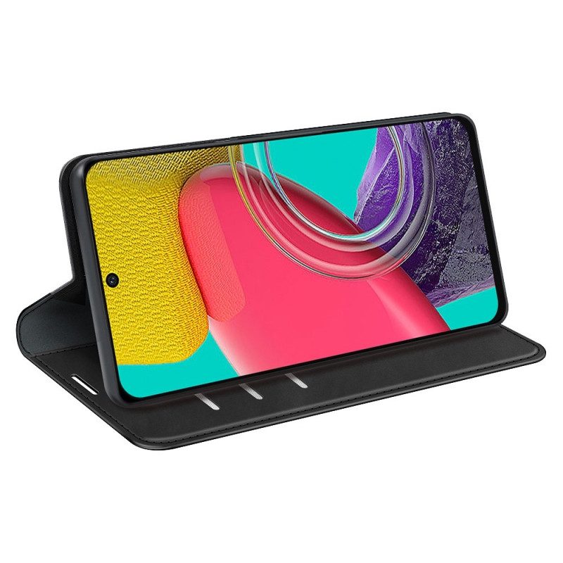 Folio-fodral För Samsung Galaxy M53 5G Läderfodral Skin-touch Mjukhet