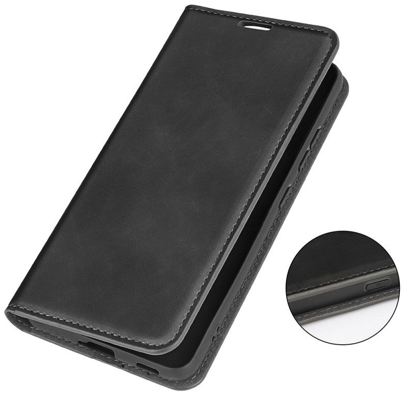 Folio-fodral För Samsung Galaxy M53 5G Läderfodral Skin-touch Mjukhet