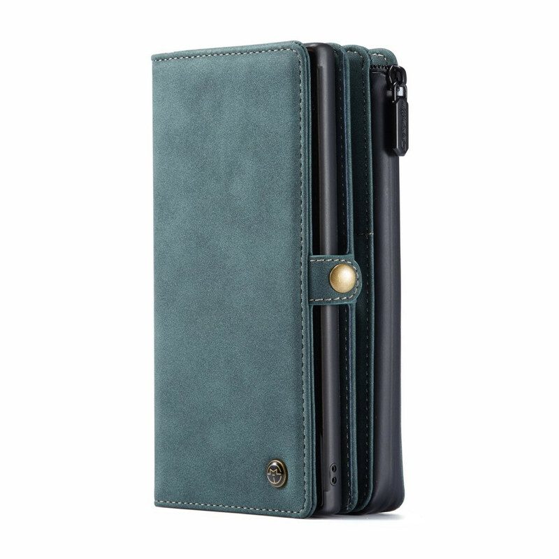 Folio-fodral För Samsung Galaxy Note 10 Caseme Vintage Läder