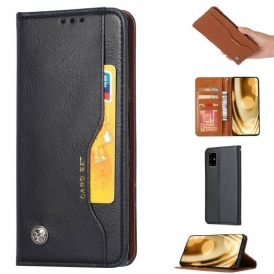 Folio-fodral För Samsung Galaxy Note 20 Läderfodral Korthållare I Konstläder