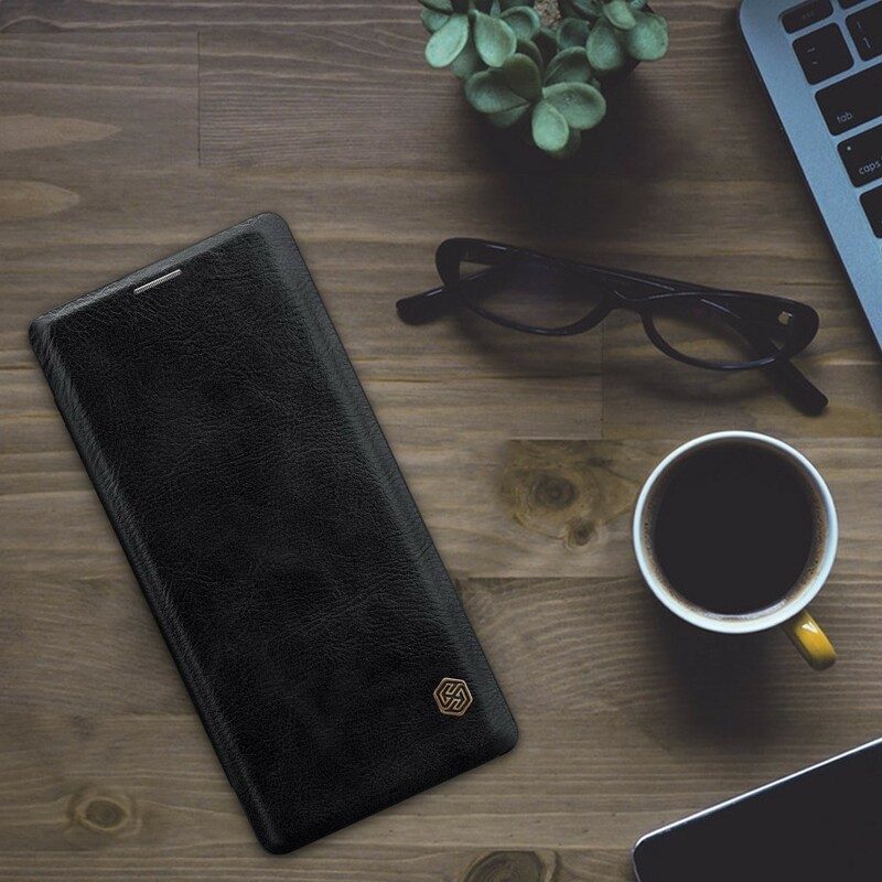 Folio-fodral För Samsung Galaxy Note 9 Läderfodral Nillkin Qin-serien